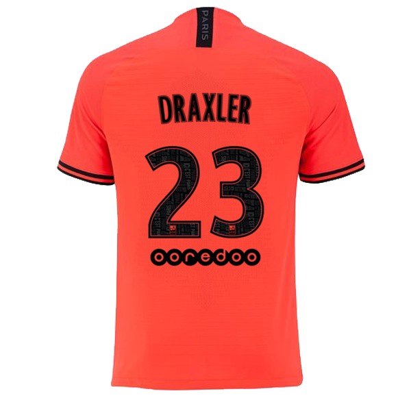Camiseta Paris Saint Germain NO.23 Draxler 2ª Kit 2019 2020 Naranja